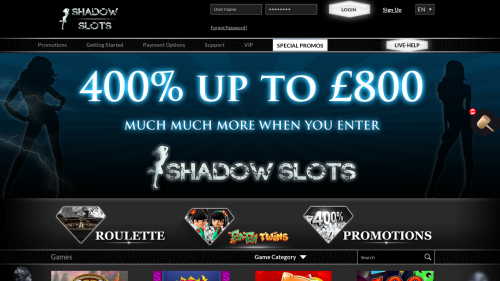ShadowSlots Casino app Screenshot ShadowSlots Casino app Screenshot