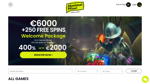 Maximal Wins app Screenshot Maximal Wins app Screenshot