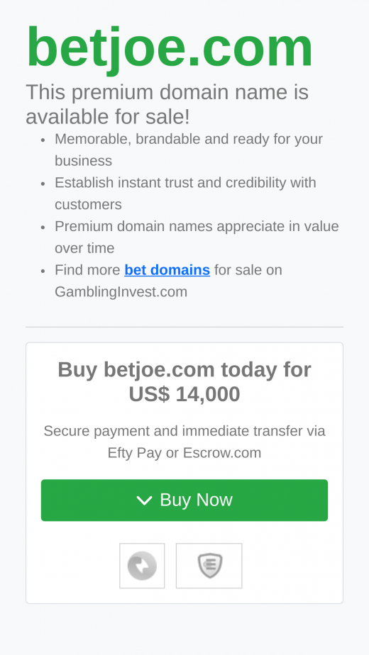 betjoe app Screenshot