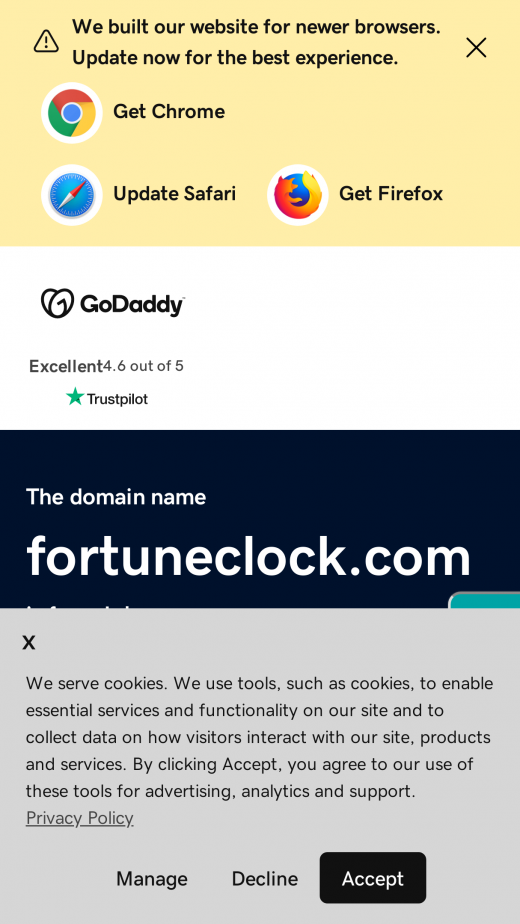 Fortune Clock Casino app Screenshot