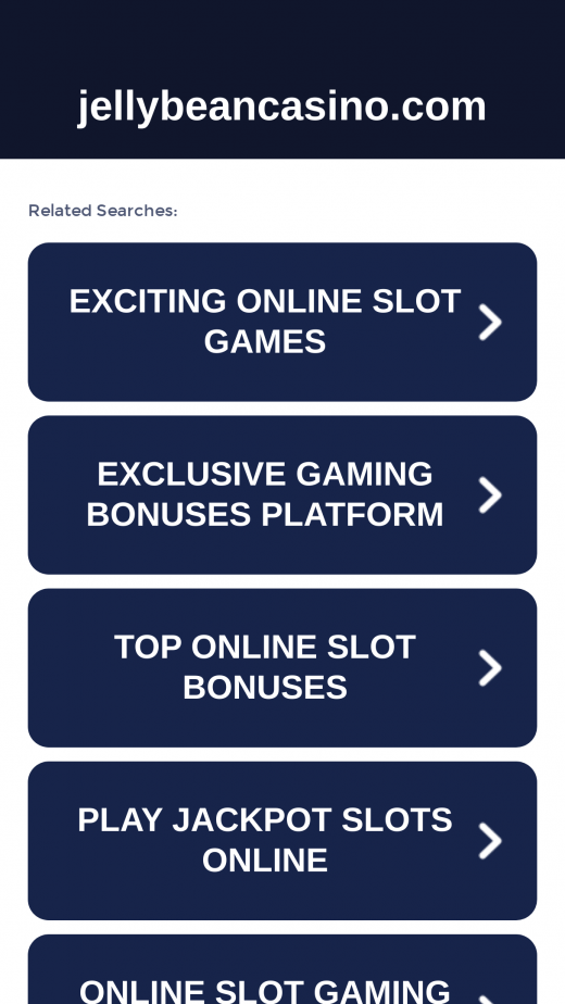 JellyBean Casino app Screenshot