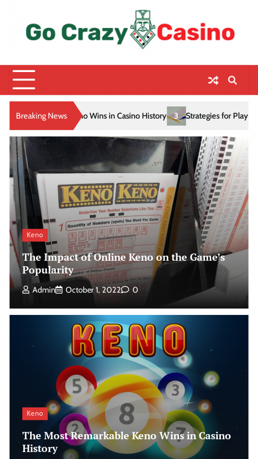 GoCrazy Casino app Screenshot