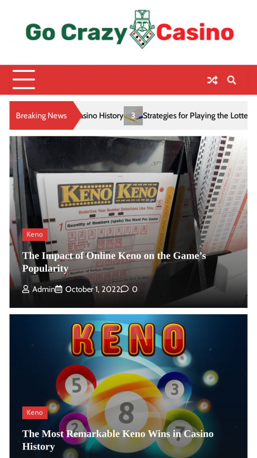 GoCrazy Casino app Screenshot