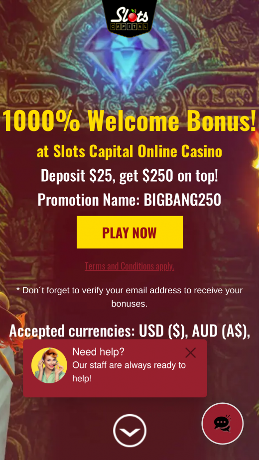 Black Diamond Casino app Screenshot