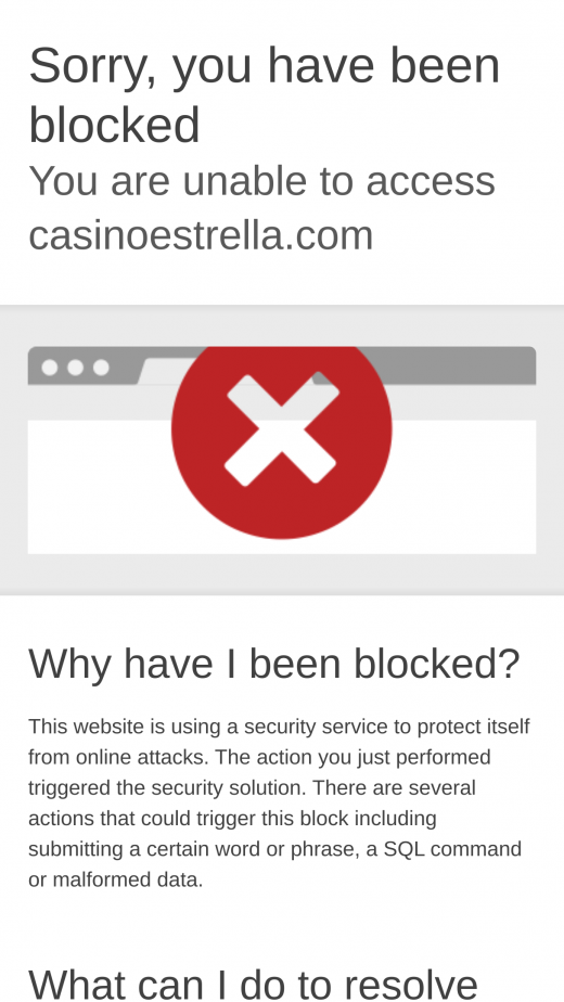 Casino Estrella app Screenshot