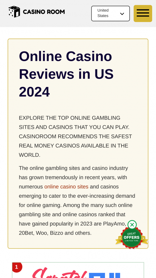 Casino Room app Screenshot