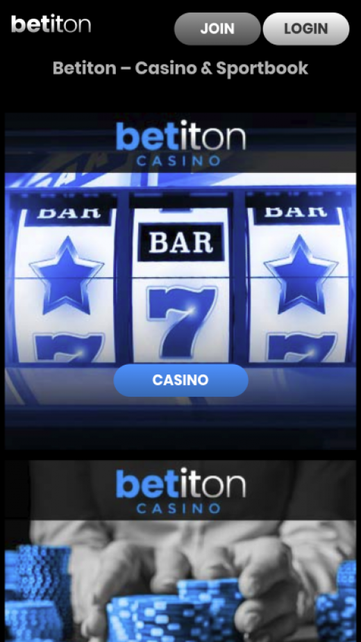 Betiton app Screenshot